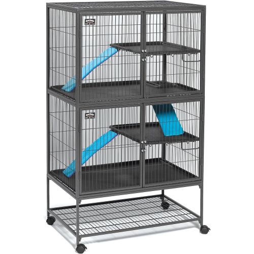  MidWest Homes for Pets Deluxe Ferret Nation Small Animal Cages, Ferret Nation Cages Include 1-Year Manufacturing Warranty