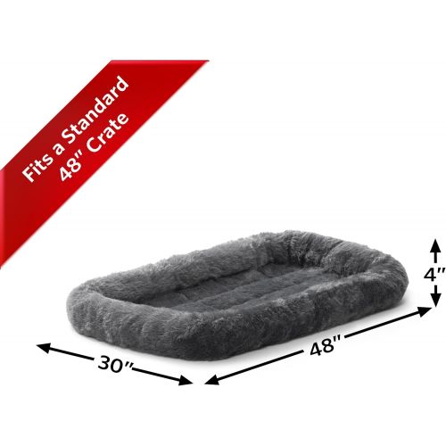  MidWest Homes for Pets MidWest Bolster Pet Bed | Dog Beds Ideal for Metal Dog Crates | Machine Wash & Dry
