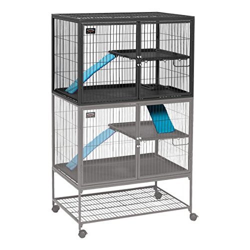  MidWest Homes for Pets Deluxe Ferret Nation Small Animal Cages, Ferret Nation Cages Include 1-Year Manufacturing Warranty