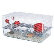 MidWest Homes for Pets Critterville Brisby Large Hamster Cage | Includes All Accessories, White