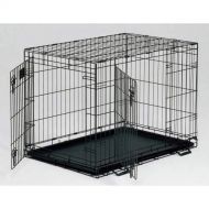 MidWest Homes for Pets Life Stages Fold & Carry Double-Door Dog Crate Size: X-Large - 48 L x 30 W x 33 H