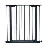 MidWest Homes for Pets Steel Pet Gate/Pet Safety Gate; 29 & 39 Tall in Soft White or Textured Graphite