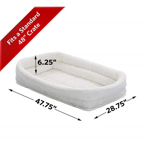  MidWest Homes for Pets Double Bolster Pet Bed for Metal Dog Crates