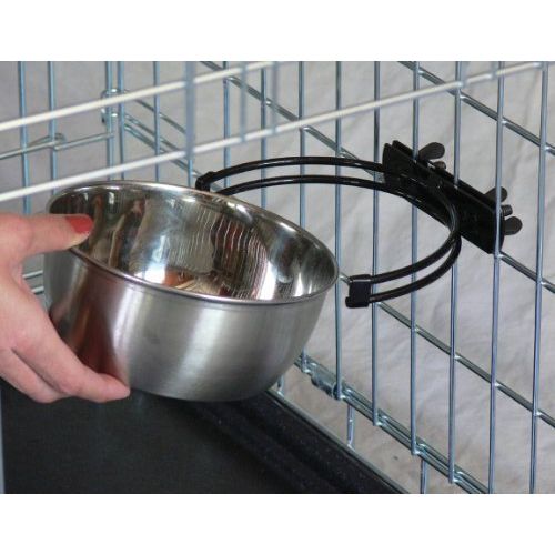  MidWest Homes for Pets Snapy Fit Stainless Steel Food Bowl/Pet Bowl