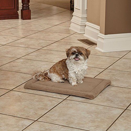  MidWest Homes for Pets MidWest Deluxe Micro Terry Bed, Taupe