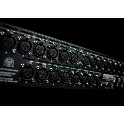  Midas DL151 - 24-Input Stagebox with MIDAS Mic Preamps and Dual-Redundant AES50 Networking