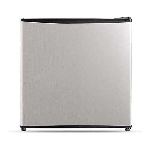  Midea WHS-65LSS1, 1.6 Cu. Ft. Compact Refrigerator, Stainless Steel