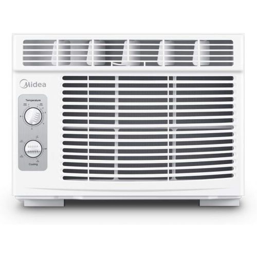  Midea 5,000 BTU EasyCool Window Air Conditioner and Fan - Cool up to 150 Sq. Ft. with Easy to Use Mechanical Control and Reusable Filter