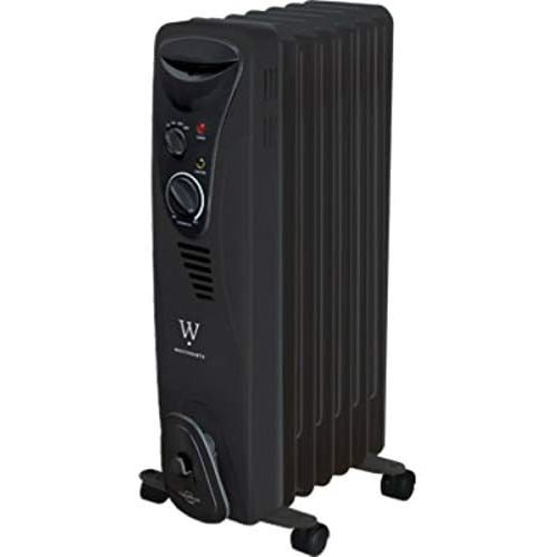  Midea America Corp/Import International Trading CO LTD HO-0218HB WestPointe Black Radiator Heater