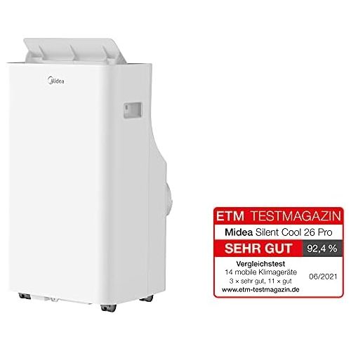  [아마존베스트]Midea Silent Cool 26 Pro Air Conditioner Extremely Quiet, white, Silent Cool 26Pro