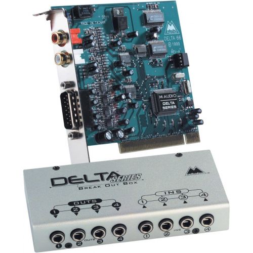  Midiman MIDIMAN DELTA 66 24-Bit 96kHz PCI Digital Recording Interface