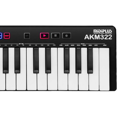  [아마존베스트]midiplus, 32-Key MIDI Keyboard Controller, 32-Key (AKM322)