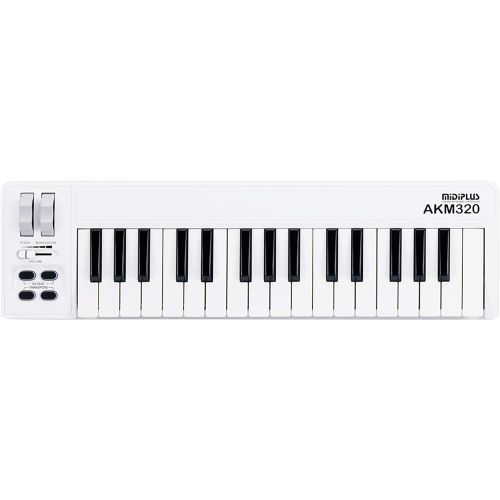  [아마존베스트]midiplus AKM320 32 key MIDI Keyboard Controller, white