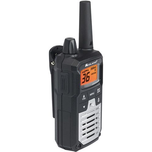  Midland X-Talker T290VP4 Two-Way Communication Radio (Black/Gray, Pair)