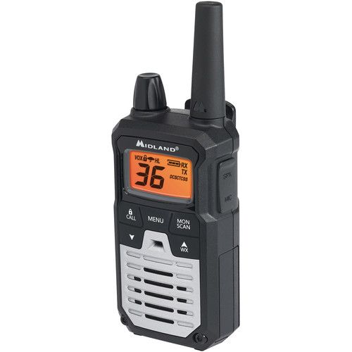  Midland X-Talker T290VP4 Two-Way Communication Radio (Black/Gray, Pair)