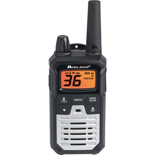  Midland X-Talker T290VP4 Two-Way Communication Radio (Black/Gray, Pair)