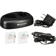 Midland AVP6 Dual Desktop Charger Kit for LXT Series