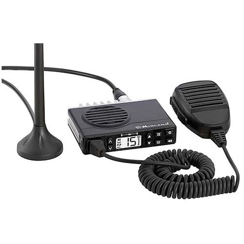  Midland MicroMobile MXT105 15-Channel Two-Way GMRS Radio