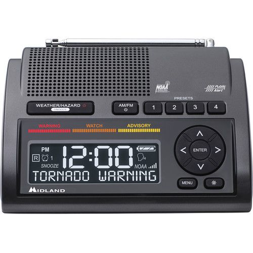  Midland WR400 Deluxe NOAA Weather Radio