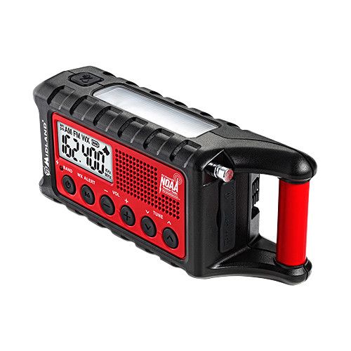  Midland E+Ready ER310 Emergency Crank Weather Alert Radio