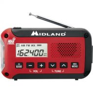 Midland ER10VP E+Ready Portable Emergency Alert AM/FM Weather Radio