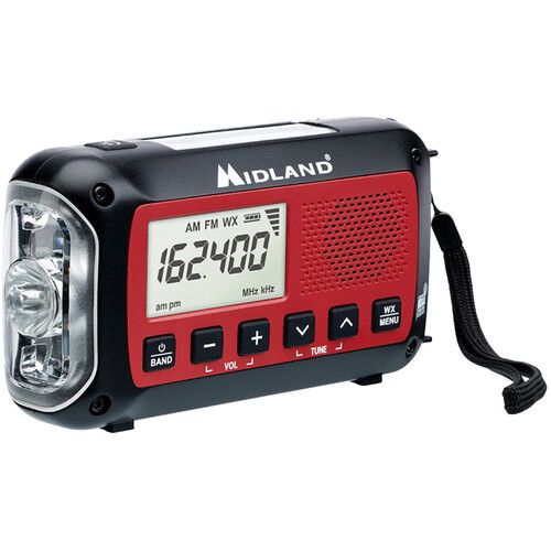  Midland E+Ready ER40 Emergency Crank Weather Alert Radio