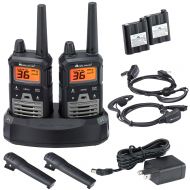 Midland - X-TALKER T290VP4, 36 Channel GMRS GMRS Two-Way Radio - Up to 40 Mile Range Walkie Talkie, 121 Privacy Codes, NOAA Weather Scan + Alert (Pair Pack) (Black/Silver)