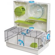MidWest Homes for Pets Hamster Cage | Awesome Arcade Hamster Home (White) | 18.11 x 11.61 x 21.26 Inch