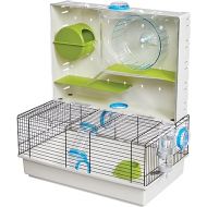 MidWest Homes for Pets Hamster Cage | Awesome Arcade Hamster Home (White) | 18.11 x 11.61 x 21.26 Inch