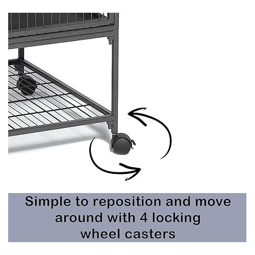  MidWest Homes for Pets Deluxe Critter Nation Double Unit Small Animal Cage (Model 162)