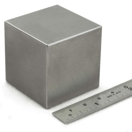  Midwest Tungsten Service Tungsten Cube - 1.5 - One Kilo