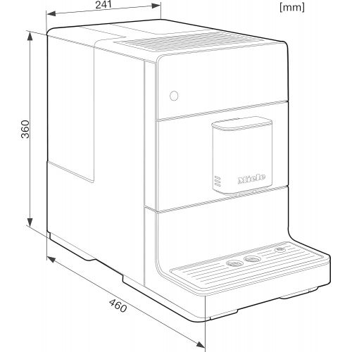  Miele Stand Coffee Machine, 0.2kg