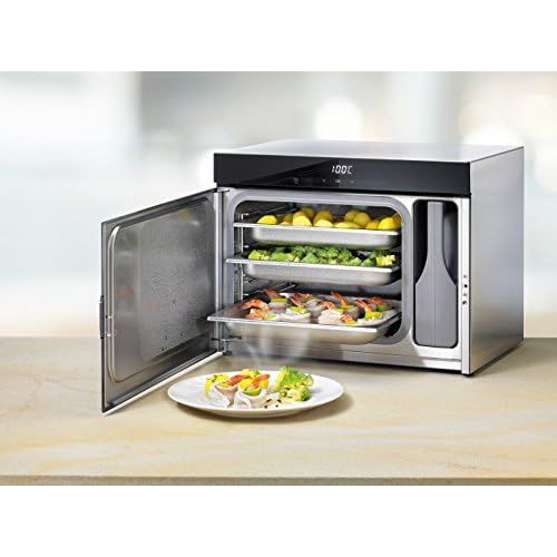  Miele DG 6001 GourmetStar Stand-Dampfgarer / Obsidian-schwarz