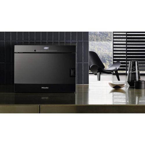  Miele DG 6001 GourmetStar Stand-Dampfgarer / Obsidian-schwarz