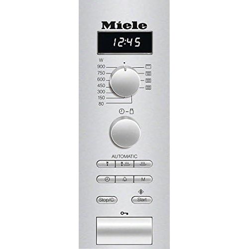  Miele M6012SC D Mikrowelle / 900 Watt / 26 Liter / Edelstahlgarraum / LED-Beleuchtung / edelstahl