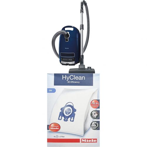  [아마존 핫딜]  [아마존핫딜]Miele Bodenstaubsauger mit Beutel, 4.5 Liters, Marineblau + 9917730 Staubbeutel HyClean 3D, Inhalt: 4 Staubbeutel , 1 Air Clean Abluftfilter fuer saubere Raumlauft, 1 Motorschutzfil