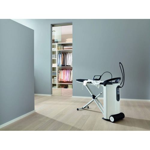  Miele B 3312 FashionMaster Dampfbuegelsystem mit Wabensohle, 3,5 bar Dampfdruck, Bequemer Auf-/Abbau, Beste Buegelergebnisse durch Unterstuetzung des aktiven Buegeltischs