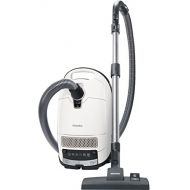 Miele S 8340 PowerLine Staubsauger, 4.5 L, 890 W + 9917730 Staubbeutel HyClean 3D, Inhalt: 4 Staubbeutel , 1 Air Clean Abluftfilter fuer saubere Raumlauft, 1 Motorschutzfilter, weiss