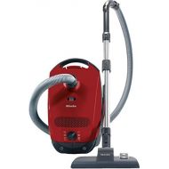 Miele Classic C1 EcoLine Bodenstaubsauger (mit Beutel 4,5 Liter Staubbbeutelvolumen, 550 Watt, 9 m Aktionsradius, besonders leicht 5,8 kg inkl. dreiteiligem Zubehoer) rot