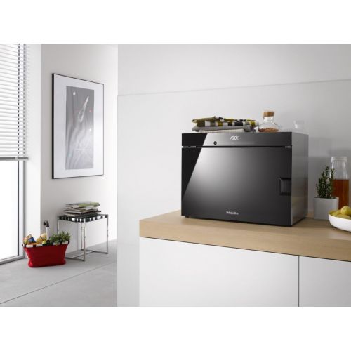  Miele DG 6001 GourmetStar Stand-Dampfgarer / Obsidian-schwarz