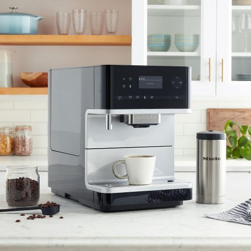  Miele CM6350 Countertop Coffee Machine, Medium, Obsidian Black