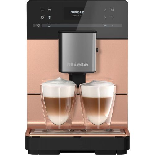  NEW Miele CM 5510 Silence Automatic Coffee Maker & Espresso Machine Combo, Rose Gold Pearl Finish - Grinder, Milk Frother