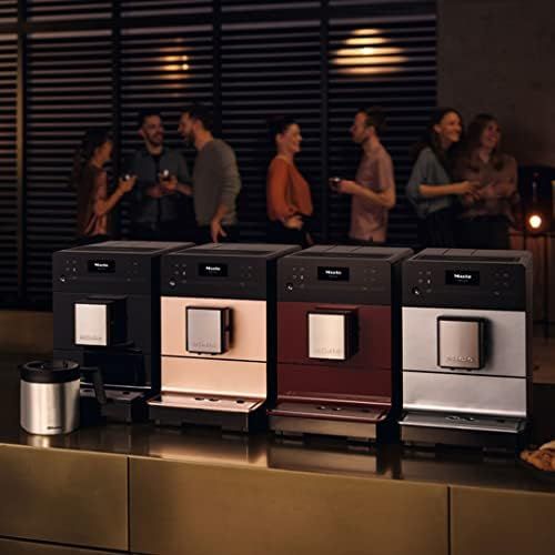  NEW Miele CM 5510 Silence Automatic Coffee Maker & Espresso Machine Combo, AluSilver Metallic Finish - Grinder, Milk Frother