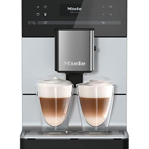  NEW Miele CM 5510 Silence Automatic Coffee Maker & Espresso Machine Combo, AluSilver Metallic Finish - Grinder, Milk Frother