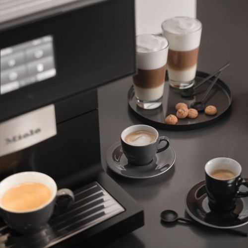  NEW Miele CM 7750 CoffeeSelect Automatic Wifi Coffee Maker & Espresso Machine Combo, Obsidian Black - Grinder, Milk Frother, Cup Warmer, Glass Milk Container, Select From Multiple