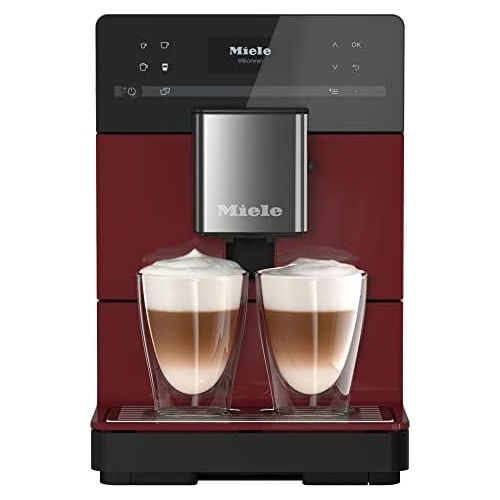  NEW Miele CM 5310 Silence Automatic Coffee Maker & Espresso Machine Combo, Tayberry Red - Grinder, Milk Frother