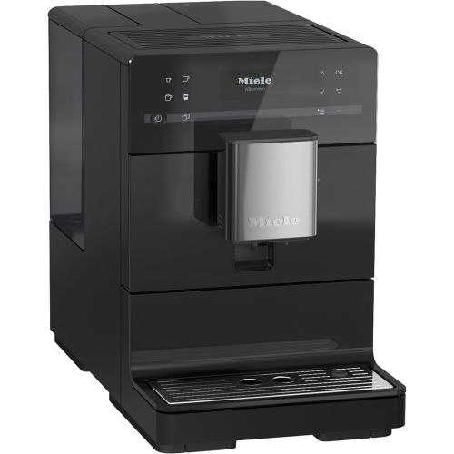  NEW Miele CM 5310 Silence Automatic Coffee Maker & Espresso Machine Combo, Obsidian Black - Grinder, Milk Frother