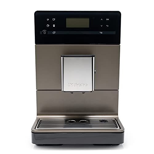  Miele CM5500 Super-Automatic One-Touch 10-Cup Countertop Coffee & Espresso Machine, Bronze Pearl