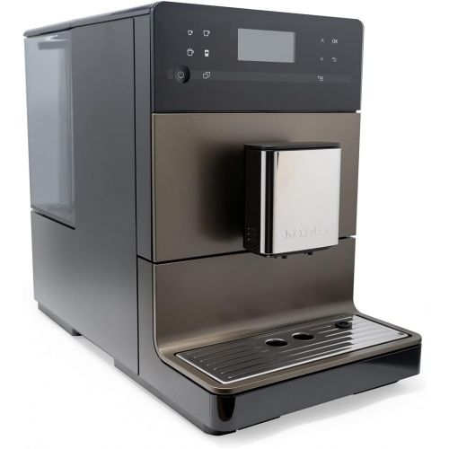  Miele CM5500 Super-Automatic One-Touch 10-Cup Countertop Coffee & Espresso Machine, Bronze Pearl