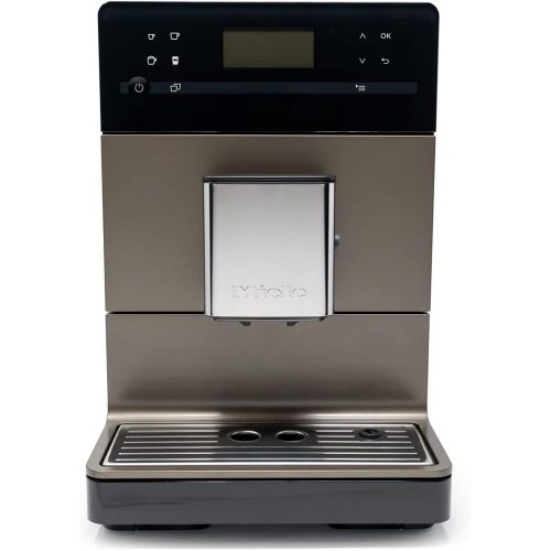  Miele CM5500 Super-Automatic One-Touch 10-Cup Countertop Coffee & Espresso Machine, Bronze Pearl